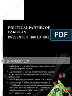 Political Parties of Pakistan: Presenter Hamid Raza