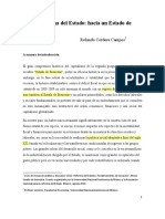 La Reforma Del Estado Hacia Un Estado de Bienestar