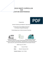 4-5) Hazardous Waste Curriculum For Aviation Maintenance