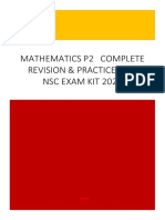 Mathematics p2 Exam Kit 2020