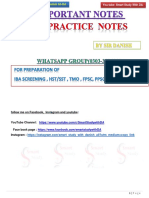 GK Notes Practice by Sir DA - 3