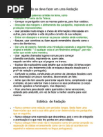 TÉCNICAS DE REDAÇÃO