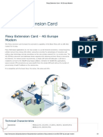 Flexy Extension Card - 4g Europe Modem