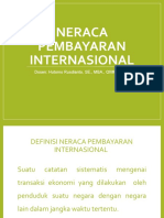 IX. Neraca Pembayaran Internasional