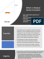 2021-23 BME MDI MTech Brochure