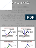 Metal Kaynaği Metali̇k Malzemeleri̇