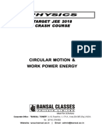 Circular Motion - Work Power Energy - CC - WA