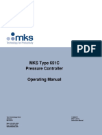 651C MSK Pressure Controller Manual