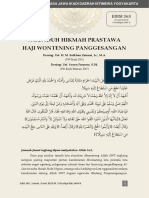 Edisi 363 - 230623 - Sulhan Zainuri - Mengambil Hikmah Ritual Haji Dalam Kehidupan - B.jawa