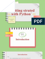 Tting Started With Python
