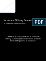 Academic Writing Presentation 1