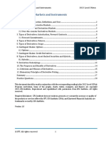 R45 Derivative Markets and Instruments