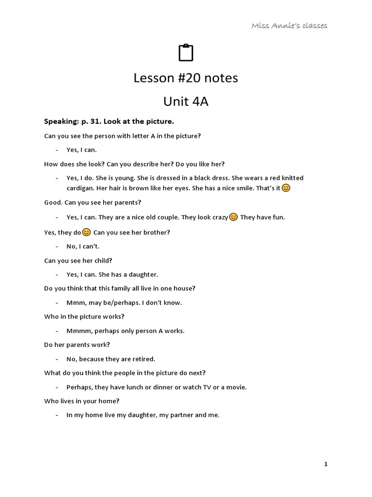 Cambridge empower starter a1 unit 4a pdf