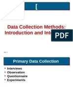 Data Collection Methods