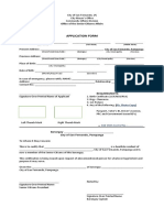 Application Form