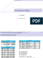 Relational Algebra Lecture
