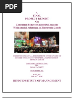 Download Consumer Behavior in Festival Seasons With Special Reference by pdpdpu SN65649502 doc pdf