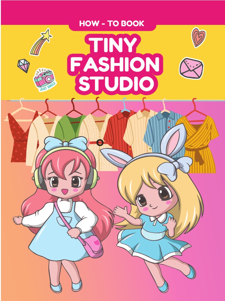 DIY Manual Fashion Studio Book (Kids) Download Free PDF Blouse Dress