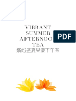 Vibrant Summer Tea