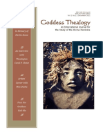 Goddess Thealogy An International Journa