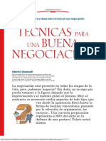 Técnicas para Una Buena Negociación