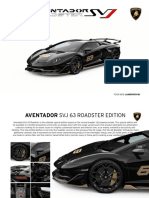 Lamborghini AventadorSVJ63RoadsterEdition AE0GUF 20.05.26