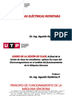 Semana 13 (1ra Parte) AAGP FISE UTP Máquinas Eléctricas Rotativas