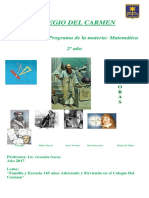 MATEMATICA 2º Bach en Ec y Administracion