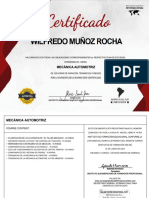 Wilfredo Muñoz Rocha - Mecanica Automotriz