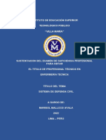 Monografia de Sistema de Defensa Civil Mma.