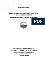 C. Proposal Pagar