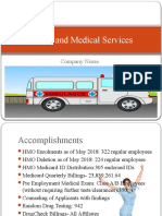 Health & Medical Services - Mid Year Presentation