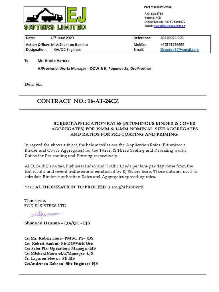 Bituminous Binder Application Rates | PDF | Asphalt | Physical Sciences