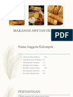 Makanan Awetan Hewani