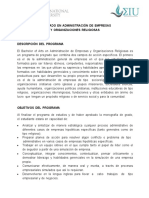 Administración Descripcióndelprograma