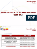 Reorganización Sistema Tributario 2015