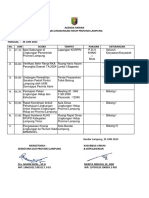 Revisi Agenda Harian DLH 26 Juni 2023