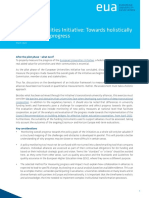 Eui Indicator Framework - Eua Policy Input