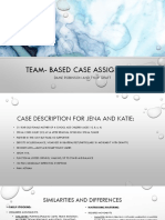 Academic Knowledge Robinson Team - Based Case Assignment