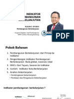 SP 6014 Pb-5 Indikator Pembangunan Berkelanjutan