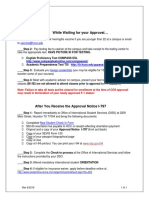 Steps For Before and After Receiving Approval Notice I 797