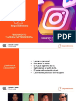 Presentación Instagram Aprende y Emprende