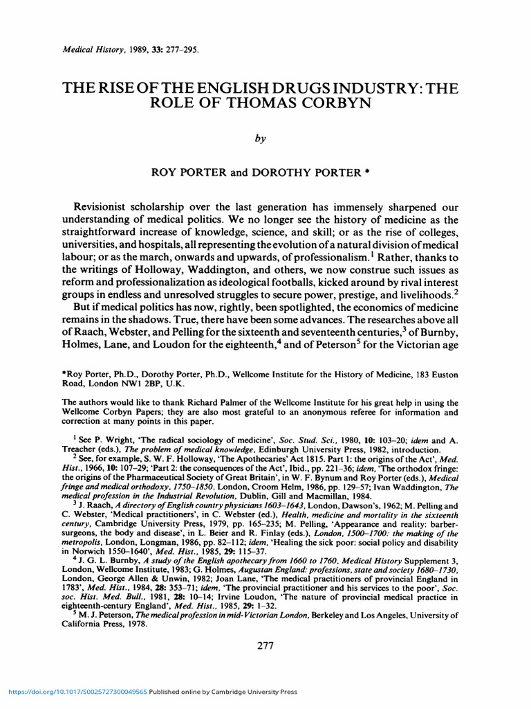 Div class title the rise of the english drugs industry the role of