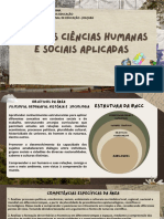 Área Das Ciências Humanas e Sociais Aplicadas
