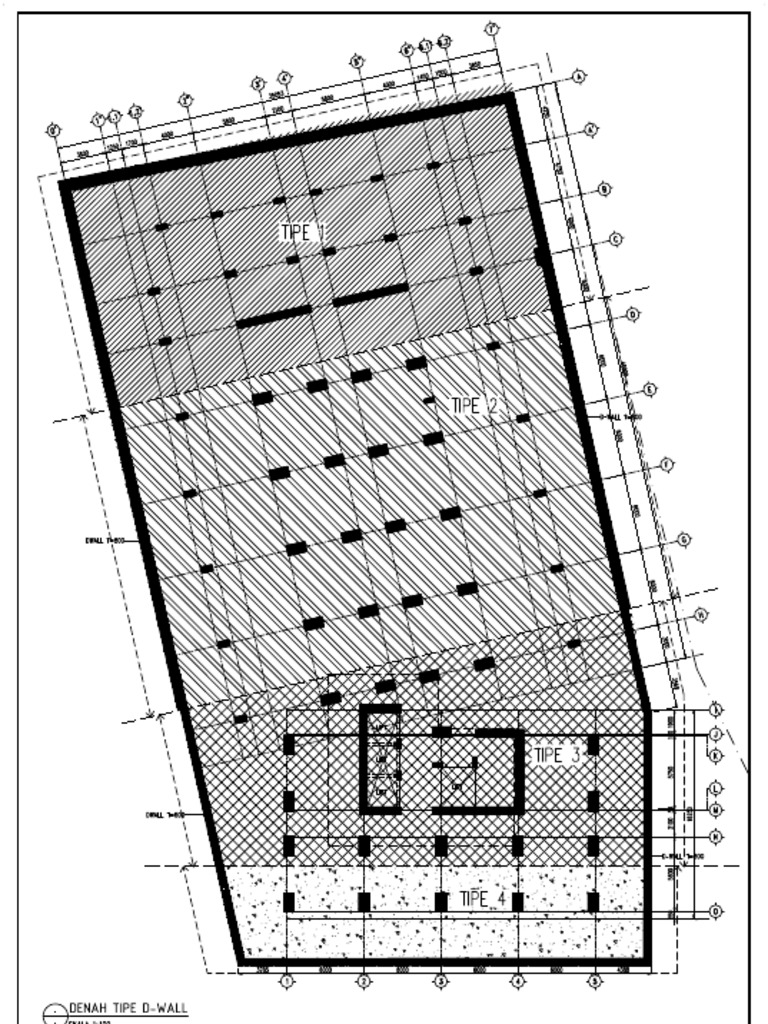 02.denah Tipe DWall PDF
