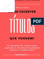 Títulos Que Vendem