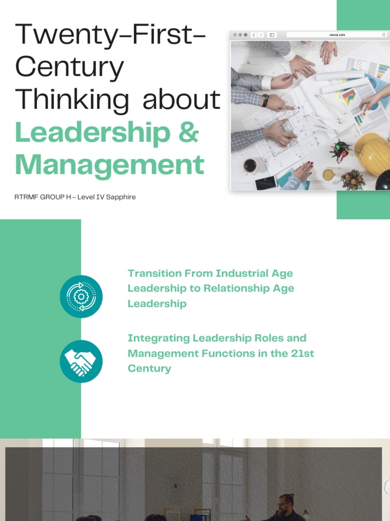 Evolving Leadership for the 21st Century | PDF | Leadership | Strategic ...
