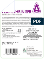 Permethrin SFR 36.8% Label 1