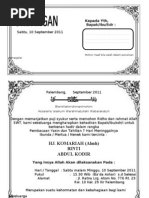 Undangan Takziah