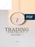 Trading Checklist 1
